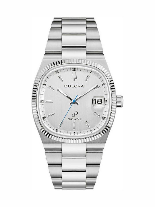 Bulova Ρολόι Μπαταρίας με Μεταλλικό Μπρασελέ Bulova Ρολόι Μπαταρίας με Μεταλλικό Μπρασελέ