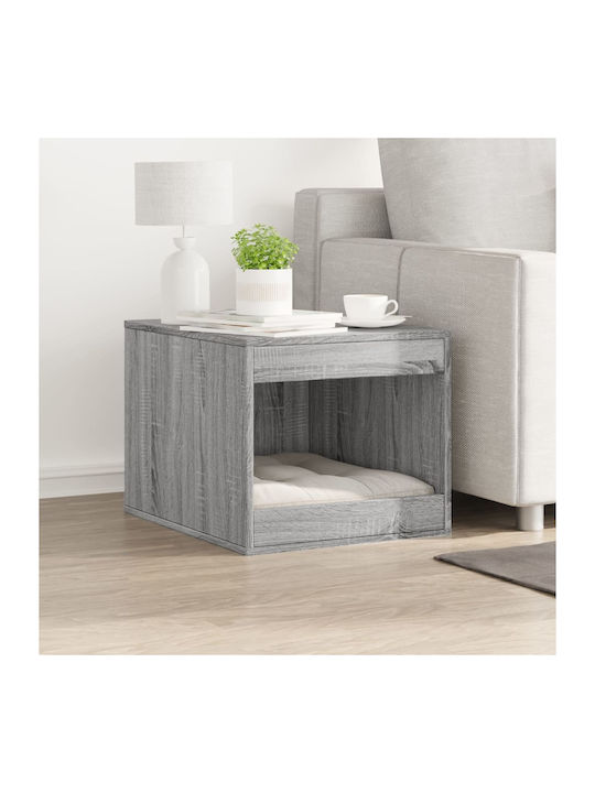 Rectangular Side Table Grey Sonoma L47xW59xH42cm