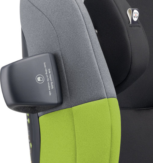 Swandoo Charlie Scaun Auto pentru Copii i-Size Lime/Sesame Grey