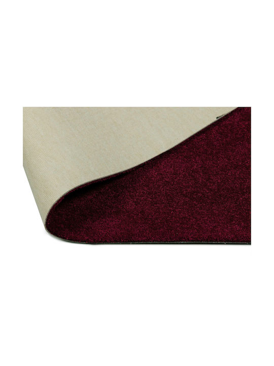 Colore Colori Grandeur Rug Round Bordeaux Red