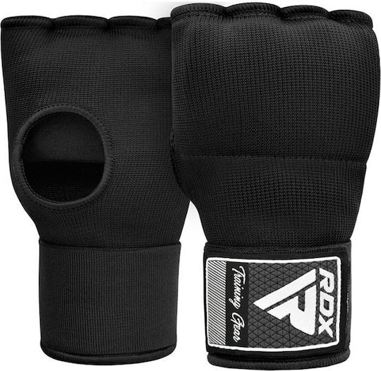 RDX Προστατευτικά Γάντια για Πυγμαχία / MMA / Muay Thai Μαύρα RDX-IG-IS2-BK