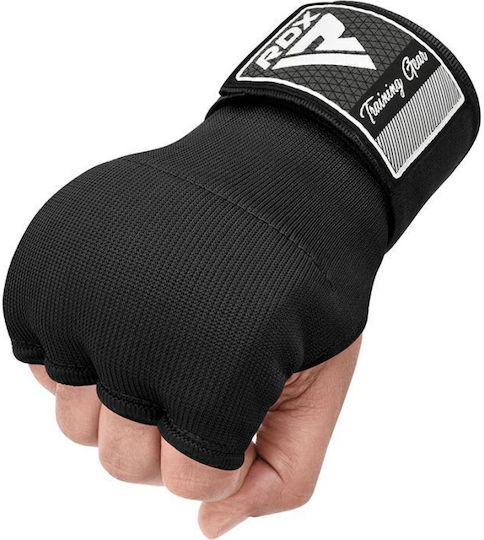 RDX Προστατευτικά Γάντια για Πυγμαχία / MMA / Muay Thai Μαύρα RDX-IG-IS2-BK