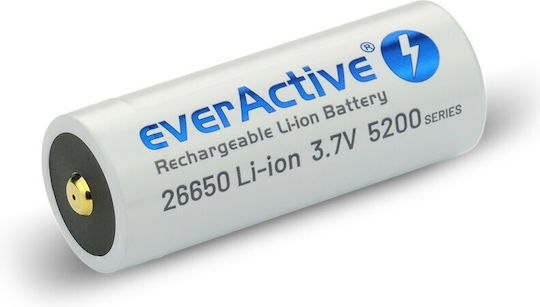 everActive Презареждаща батерия 26650 Li-ion 5200mAh 3.7V 1бр