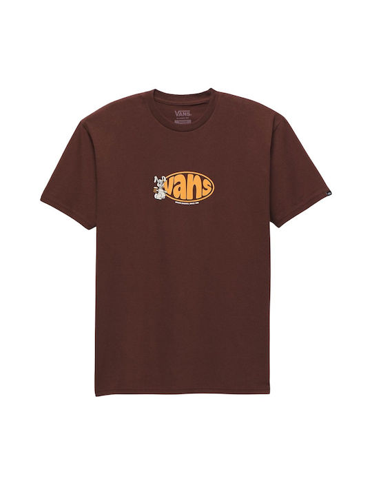 Vans Men's Short Sleeve T-shirt Bitter Chocolate