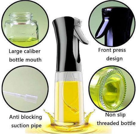 ACP Recipient Spray Pentru Ulei Din Sticlă 210ml ACP Recipient Spray Pentru Ulei Din Sticlă 210ml