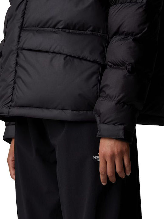 The North Face Insulated Women's Short Lifestyle Jacket for Winter Tnf Black