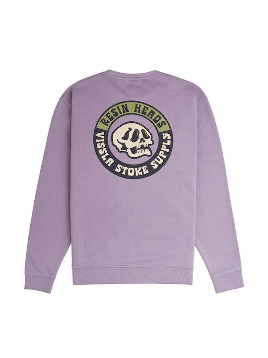 Vissla Men's Sweatshirt Dusty Lilac