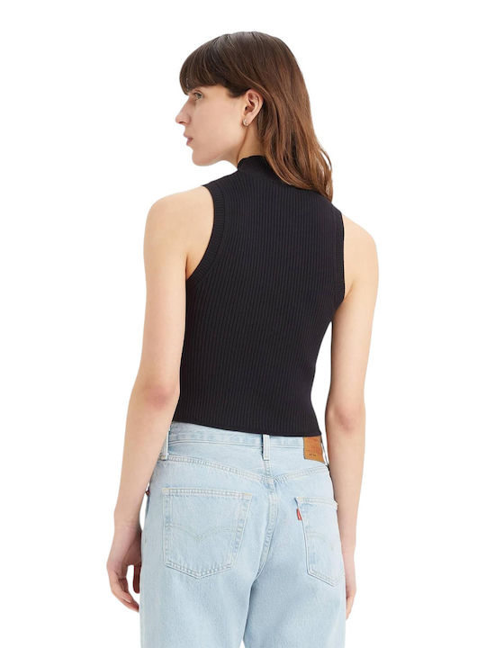 Levi's Women's Blouse Sleeveless Black