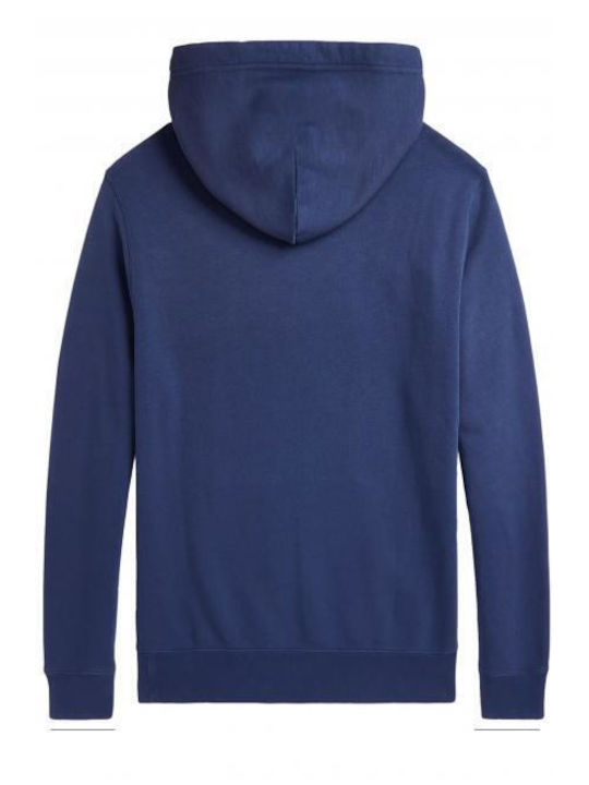 Ralph Lauren Men's Sweatshirt with Hood Dark Cobalt