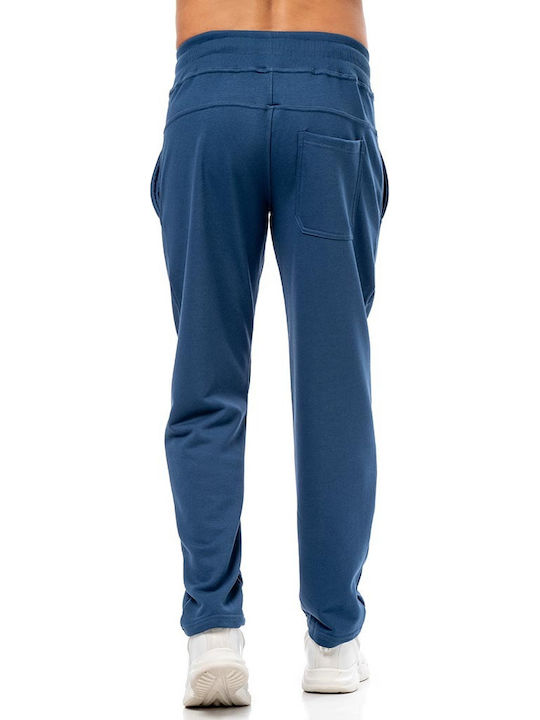Sweatpants without Elastic Blue