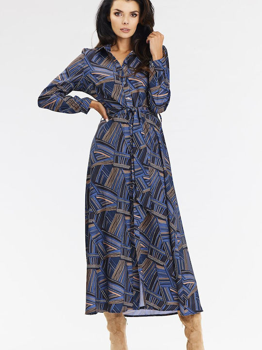 Awama Dress Dark blue