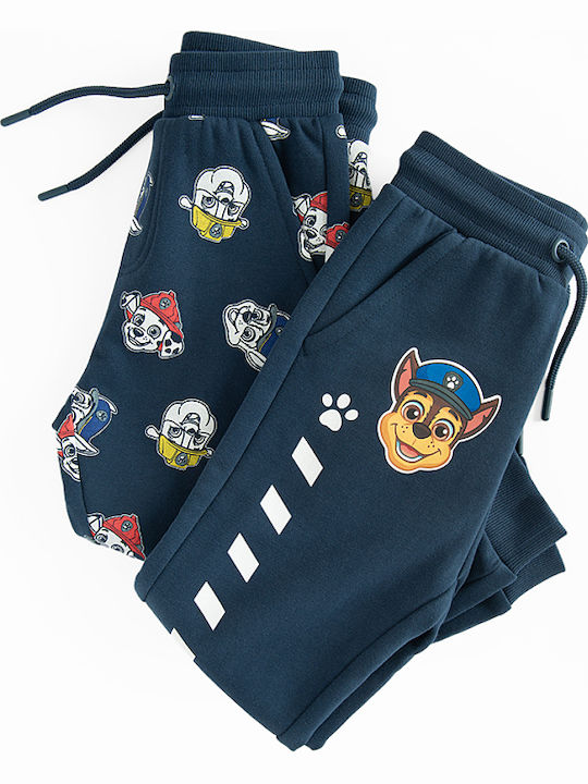Παιδικό Παντελόνι Φόρμας Μπλε 2τμχ Paw Patrol