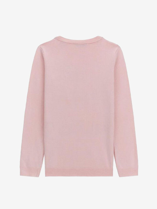 Guess Kids Sweater Long Sleeve Pink