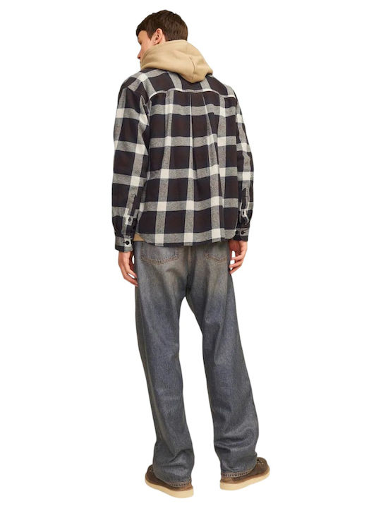 Jack & Jones Herrenhemd Langärmelig Flanell Mountain Spring Multi