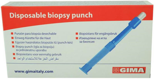 Λαβη Βιοψιας Punch Μιας Χρησης Δερματος 5mm Gima 22587