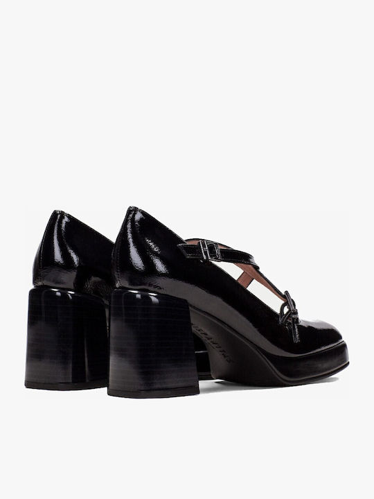 Black Heels with Strap