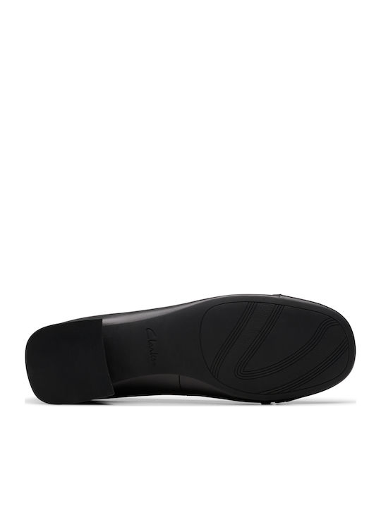 Court Leder Pumps Schwarz