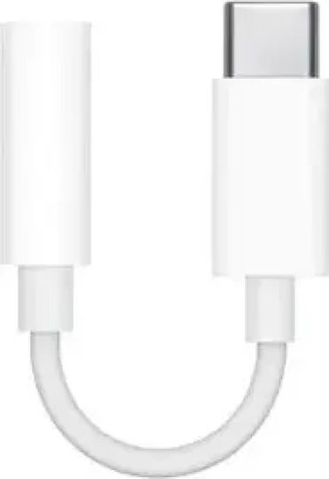 Apple Μετατροπέας USB-C male σε 3.5mm female Λευκό 1τμχ MW2Q3ZM/A