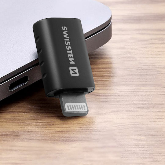 Swissten Konverter Blitzschlag männlich zu USB-A weiblich 1Stück 55500300