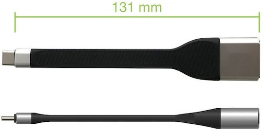 Techly Μετατροπέας USB-C male σε DisplayPort female 1τμχ (ICOC-USBC-DP12)