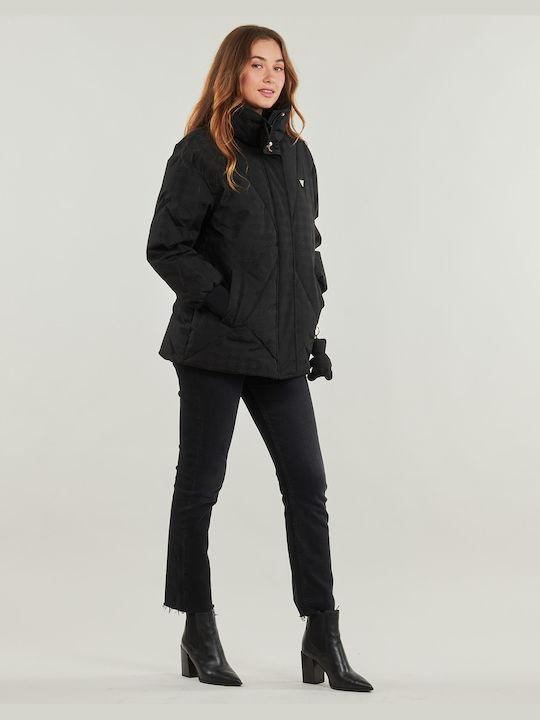 Guess Jacket Puffer Black