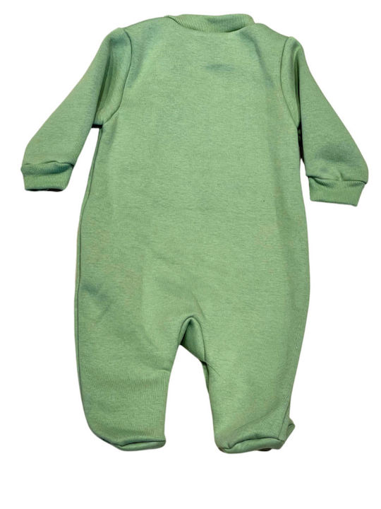 Babylonfashion Детско Бодито Фъстъчен Зелен Babylonfashion Детско Бодито Фъстъчен Зелен