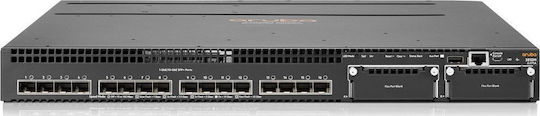 HP Aruba 3810M 16SFP+ Managed L3 PoE+ Switch με 16 Θύρες Gigabit (1Gbps) Ethernet και 8 SFP Θύρες