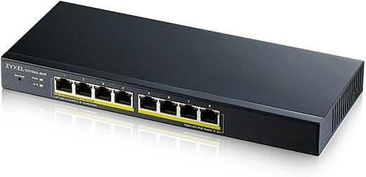 Zyxel GS1900-8HP v1 Managed L2 PoE Switch με 8 Θύρες Gigabit (1Gbps) Ethernet