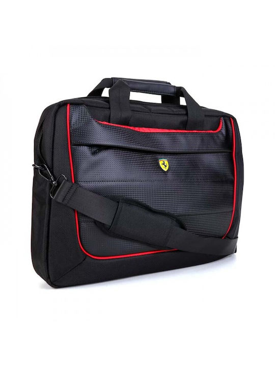 Ferrari FECB15BK Scuderia Waterproof Shoulder / Handheld Bag for 15" Laptop Black