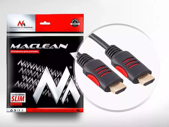 Maclean Energy HDMI 1.4 High Speed 1080p 120Hz Cable HDMI Male - HDMI Male 3m Black