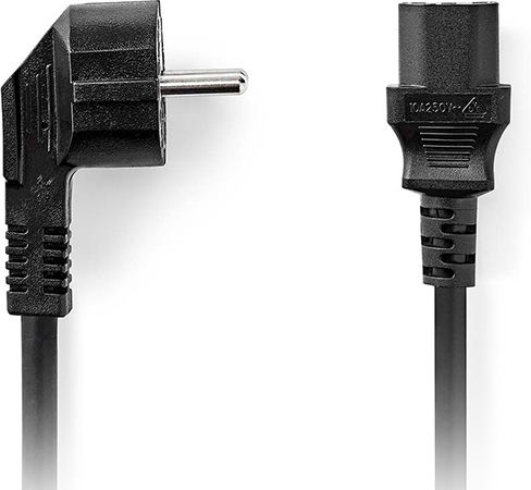 Nedis IEC C13 - Schuko Cable 5m Μαύρο CEGL10000BK50