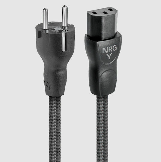 Audioquest Schuko - IEC C13 Cable 2m Μαύρο NRG-Y3