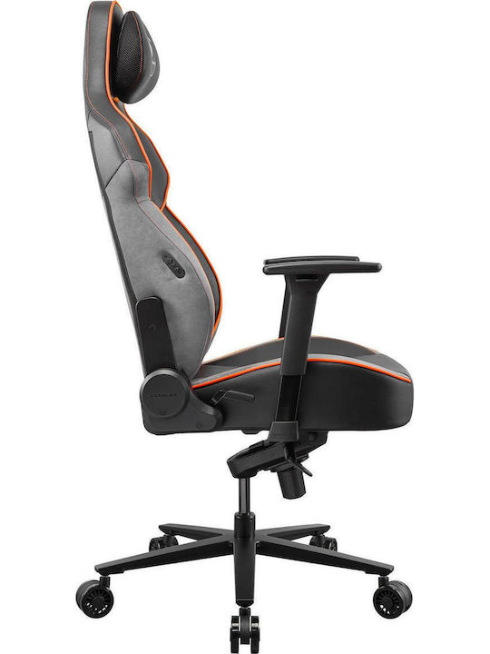 Cougar NxSys Aero Καρέκλα Gaming Δερματίνης με Ρυθμιζόμενα Μπράτσα και RGB Φωτισμό Μαύρη