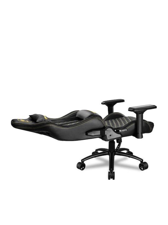 Cougar Outrider S Royal Artificial Leather Gaming Chair with Adjustable Arms Black
