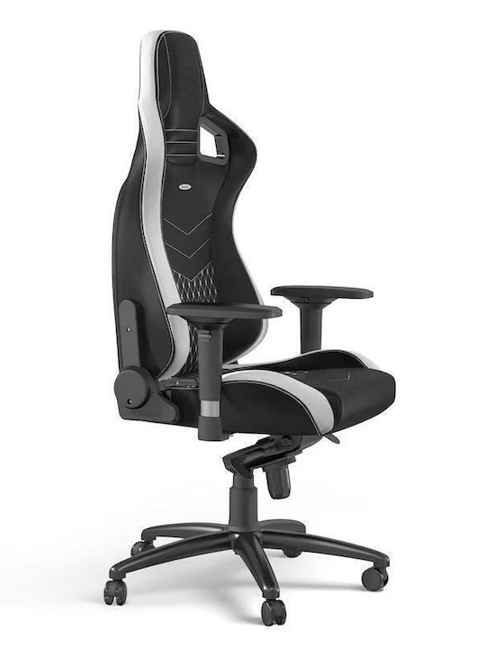 Noblechairs Epic Δερμάτινη Καρέκλα Gaming με Ρυθμιζόμενα Μπράτσα Black/White/Red