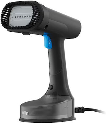 Braun Kleiderdampfer Hand 1200W mit Behälter 150ml Schwarz