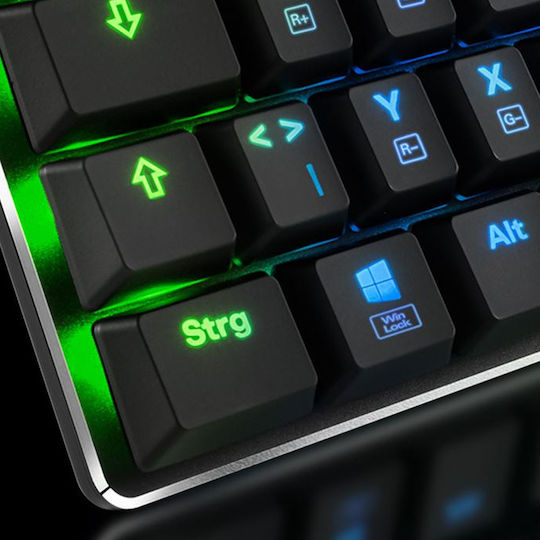 Sharkoon PureWriter TKL RGB Gaming Mechanical Keyboard Tenkeyless with Kailh Red switches and RGB lighting (English US)