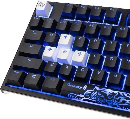 Ducky One 2 Gaming Μηχανικό Πληκτρολόγιο με Cherry MX Red διακόπτες και RGB φωτισμό (Αγγλικό US)