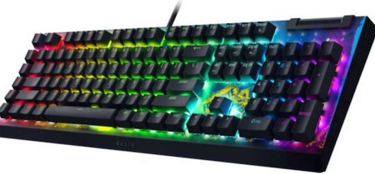 Razer Blackwidow V4 X Gaming Mechanical Keyboard with Razer Yellow Switches and RGB Lighting English US Fortnite + Skin