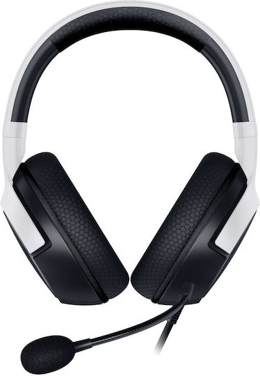Razer Kaira X for PlayStation Over Ear Gaming Headset with 3.5mm Connectivity White Licenced for PS4