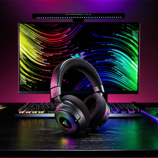 Razer Kraken V4 Wireless On Ear Gaming Headset with Bluetooth / USB Connectivity for PC / PS4 / PS5