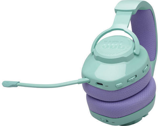 JBL Quantum 360 Wireless Over Ear Gaming Headset with Connection Bluetooth / USB Teal