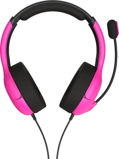 PDP Airlite Over Ear Gaming Headset με σύνδεση USB Ροζ