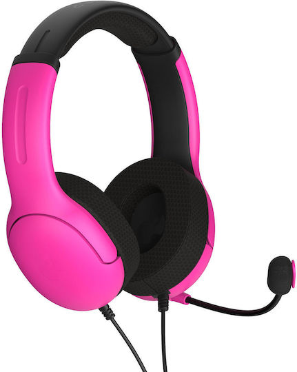 PDP Airlite Over Ear Gaming Headset με σύνδεση USB Ροζ