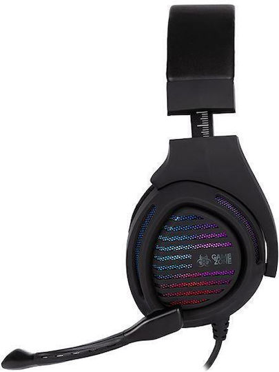 Tracer Gamezone Aligator Auf dem Ohr Gaming-Headset mit Verbindung 2x3,5mm / USB Schwarz
