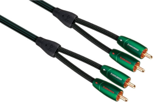 Audioquest Evergreen Cable RCA Мъжки - RCA Мъжки 1м