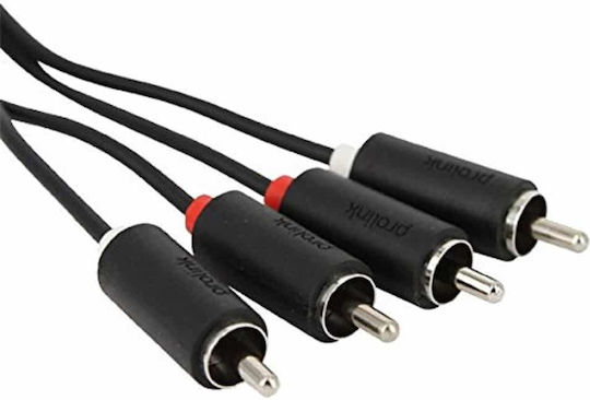 Prolink PB101-0150 Cable RCA male - RCA male 1.5m