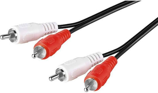 Nedis RCA-Kabel Männlich - RCA Männlich 5m CAGP24200BK50