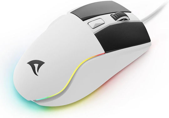 Sharkoon SGM35 RGB Gaming Mouse 6400 DPI White