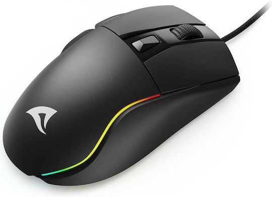 Sharkoon SGM35 RGB Gaming Ποντίκι 6400 DPI Μαύρο